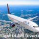 Delta Flight DL275 Diverted LAX