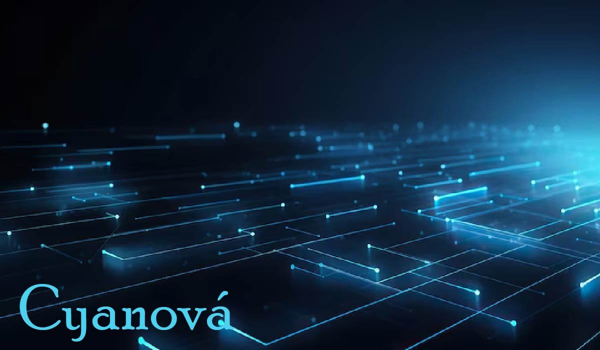Cyanová