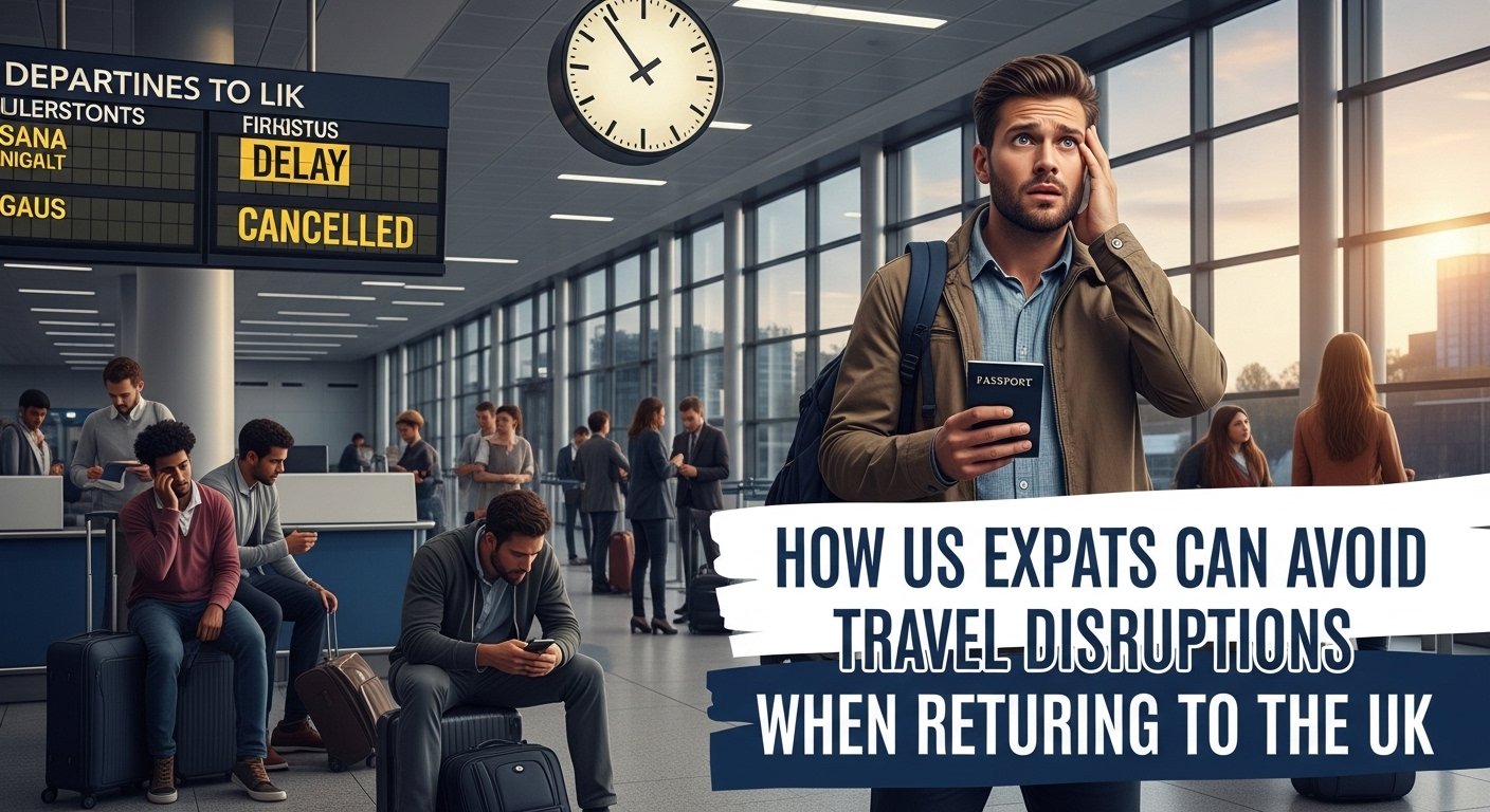 How US Expats Can Avoid Travel Disruptions When Returning to the UK
